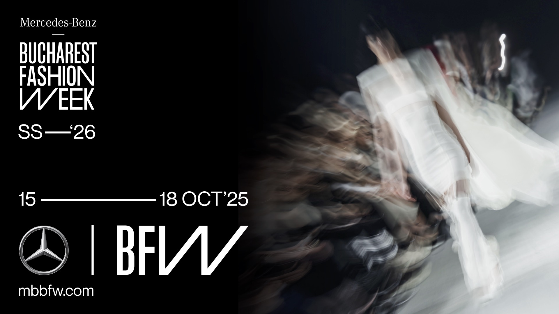 Incepe cea de-a treia editie a Mercedes-Benz Bucharest Fashion Week – evenimentul care redefineşte moda romaneasca in context global